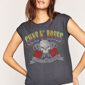Daydreamer  Guns N Roses Top Appetite For Destruction  Graphic T-Shirt Gray M
